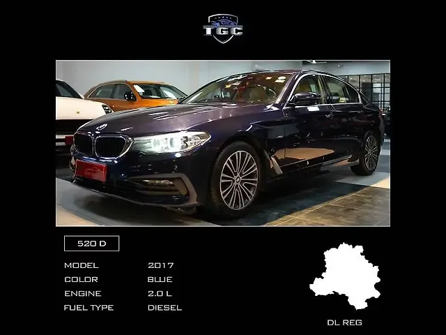 Used 2017 BMW 5-Series in Delhi