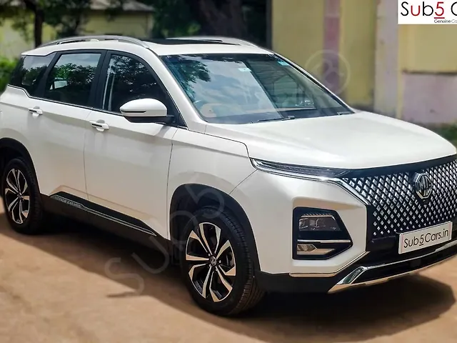 Used MG Hector Plus Savvy Pro 1.5 Turbo Petrol CVT 6 STR in Hyderabad