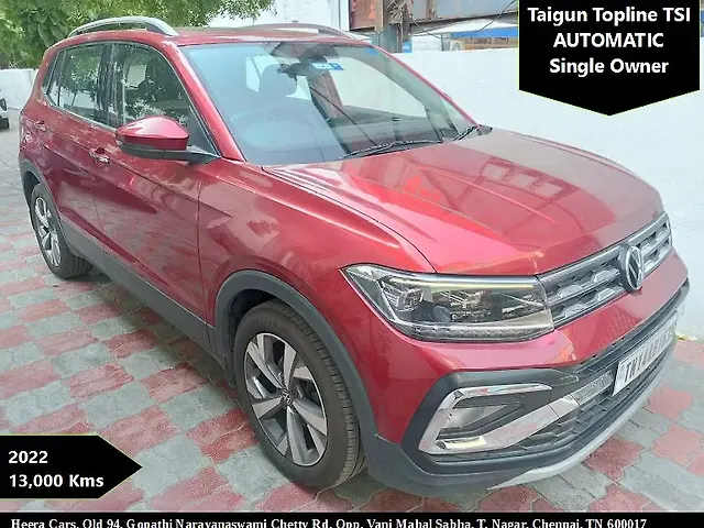 Used 2022 Volkswagen Taigun in Chennai