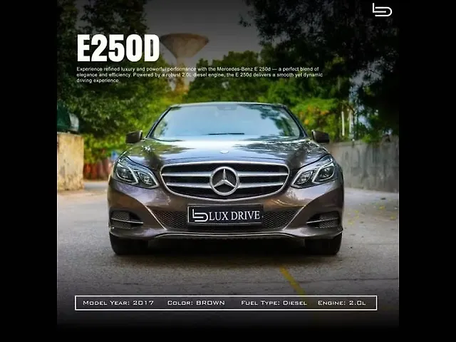 Used 2017 Mercedes-Benz E-Class in Delhi