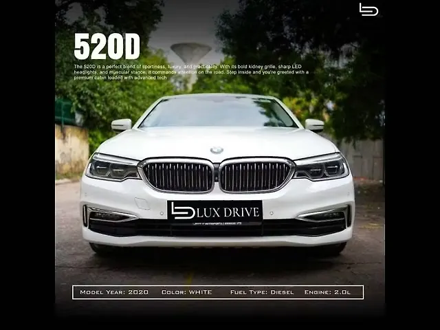 Used 2020 BMW 5-Series in Delhi