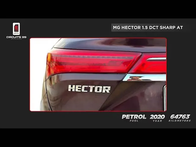 Used MG Hector [2019-2021] Sharp 1.5 DCT Petrol in Chennai
