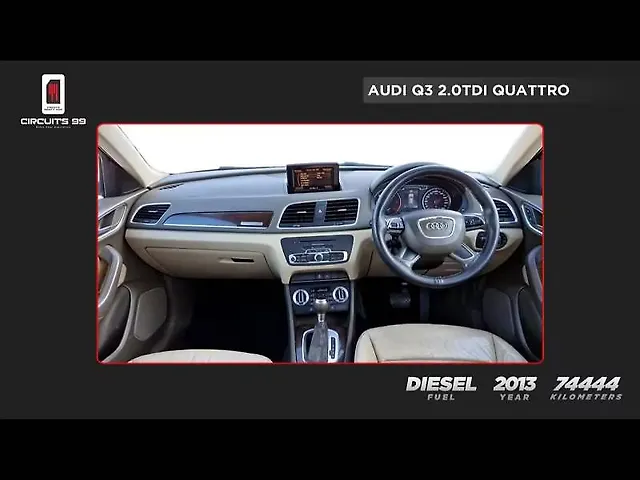 Used Audi Q3 [2012-2015] 2.0 TDI Base Grade in Chennai