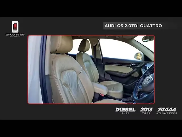 Used Audi Q3 [2012-2015] 2.0 TDI Base Grade in Chennai