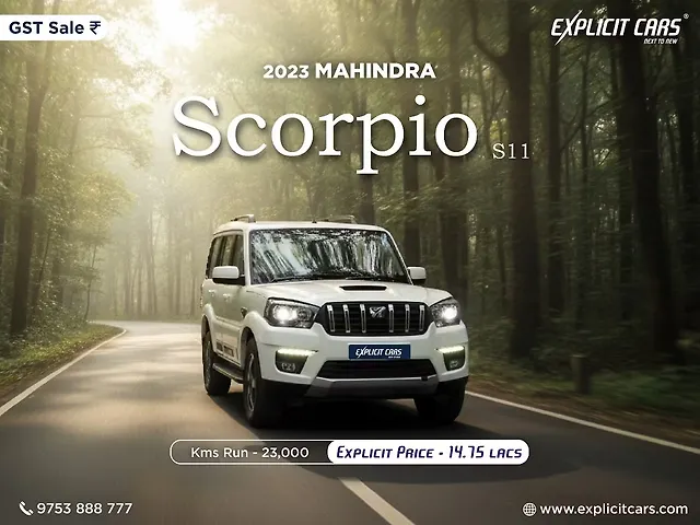 Used 2023 Mahindra Scorpio in Kolkata