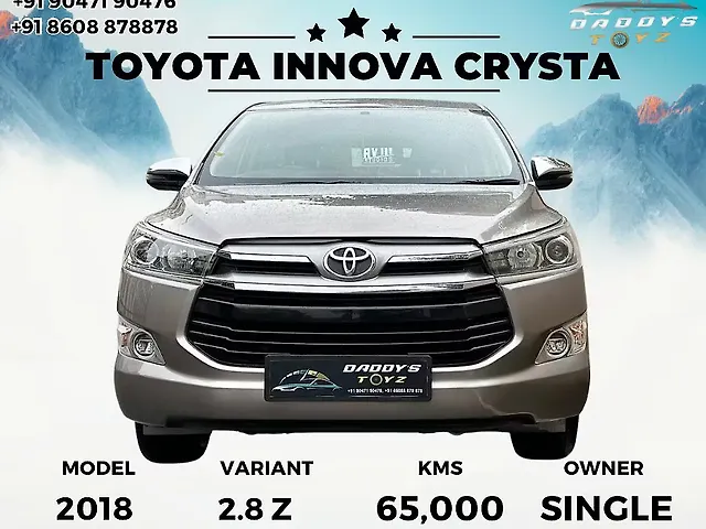 Used 2018 Toyota Innova Crysta in Chennai Used 2018 Toyota Innova Crysta in Chennai