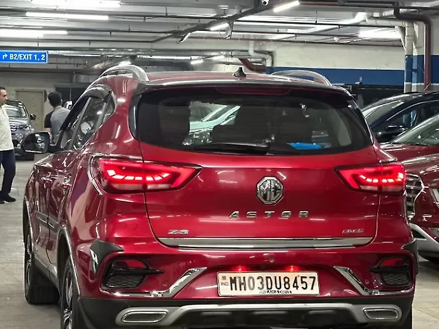 Used MG Astor Savvy 1.5 CVT S Red [2021-2023] in Mumbai