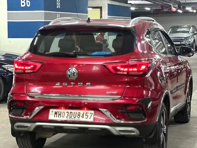 Used MG Astor Savvy 1.5 CVT S Red [2021-2023] in Mumbai
