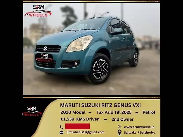 Used Maruti Suzuki Ritz [2009-2012] GENUS VXI in Kolkata