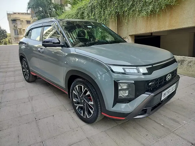 Used Hyundai Creta N Line N10 1.5 Turbo DCT Titan Grey Matte in Mumbai