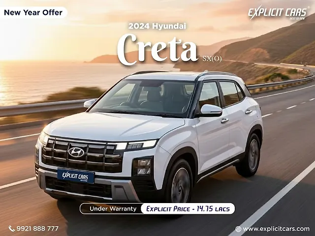 Used 2024 Hyundai Creta in Kolkata