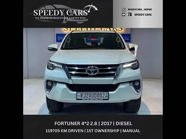 Used 2017 Toyota Fortuner in Jaipur