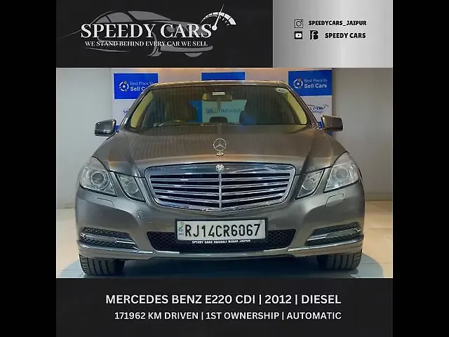 Used 2012 Mercedes-Benz E-Class in Jaipur