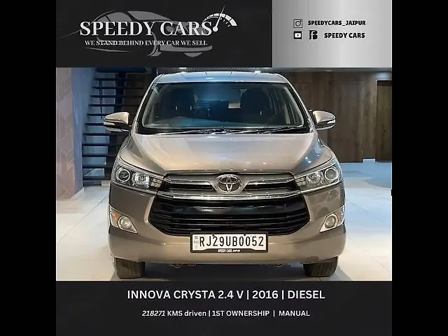 Used 2016 Toyota Innova Crysta in Jaipur