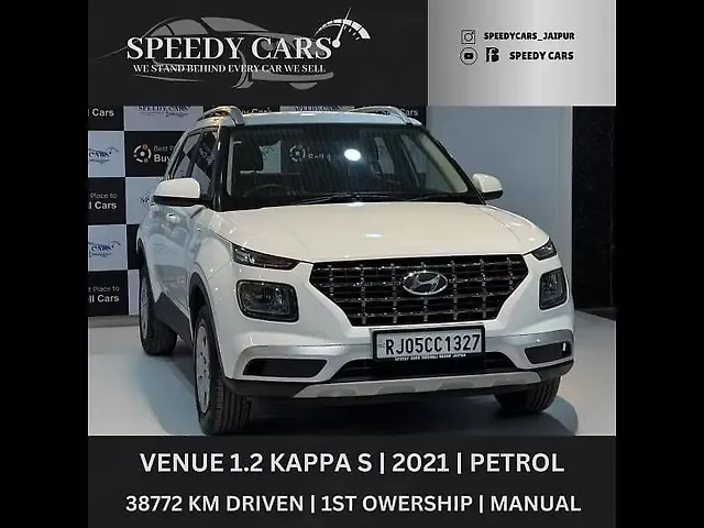 Used 2021 Hyundai Venue in Jaipur