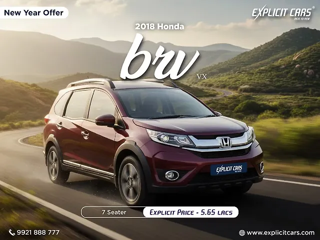 Used 2018 Honda BR-V in Kolkata Used 2018 Honda BR-V in Kolkata
