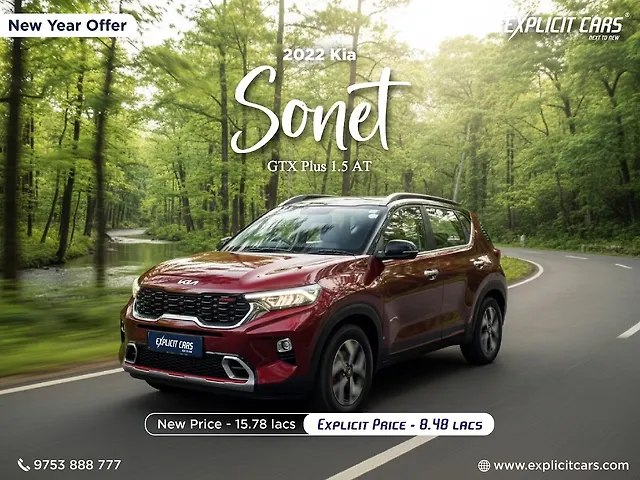 Used 2022 Kia Sonet in Kolkata