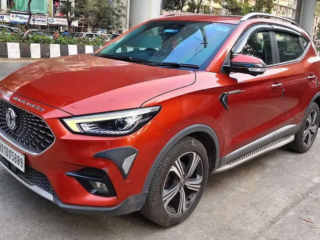 Used MG Astor Savvy 1.5 CVT S Red [2021-2023] in Mumbai
