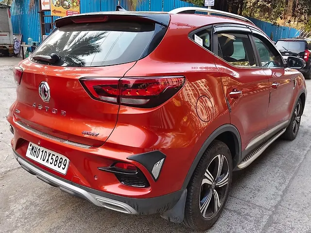 Used MG Astor Savvy 1.5 CVT S Red [2021-2023] in Mumbai