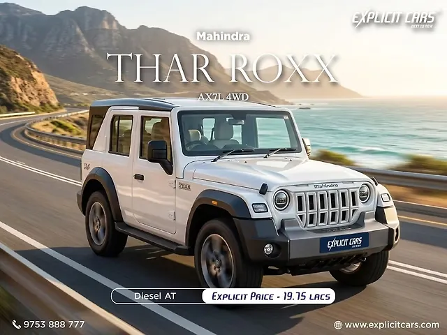 Used 2024 Mahindra Thar Roxx in Kolkata Used 2024 Mahindra Thar Roxx in Kolkata