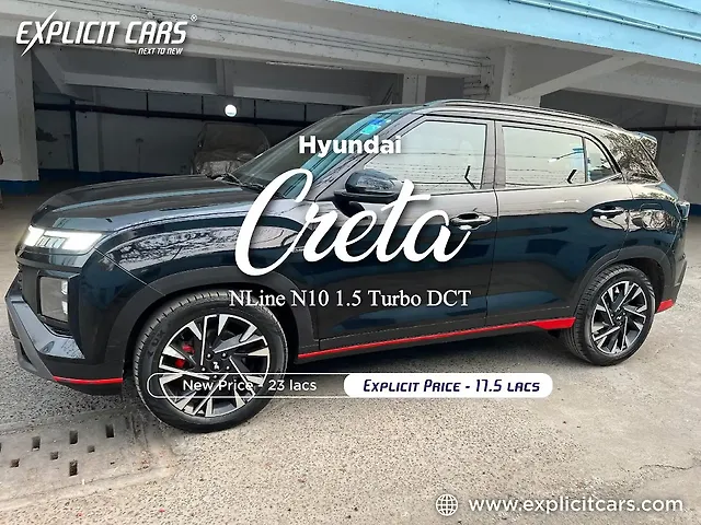 Used Hyundai Creta N Line N10 Petrol Turbo Automatic in Kolkata