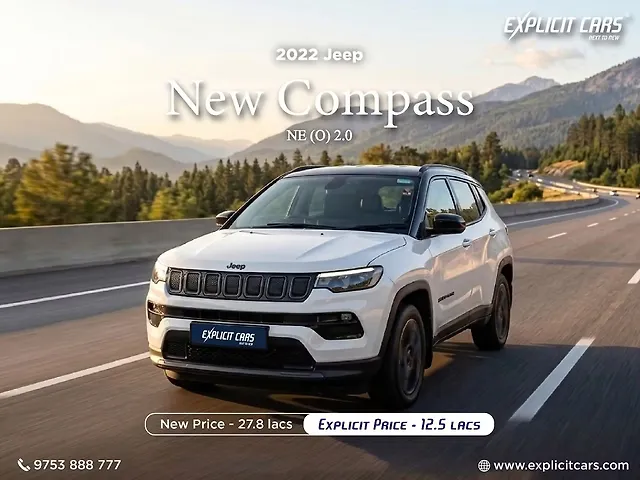 Used 2022 Jeep Compass in Kolkata Used 2022 Jeep Compass in Kolkata