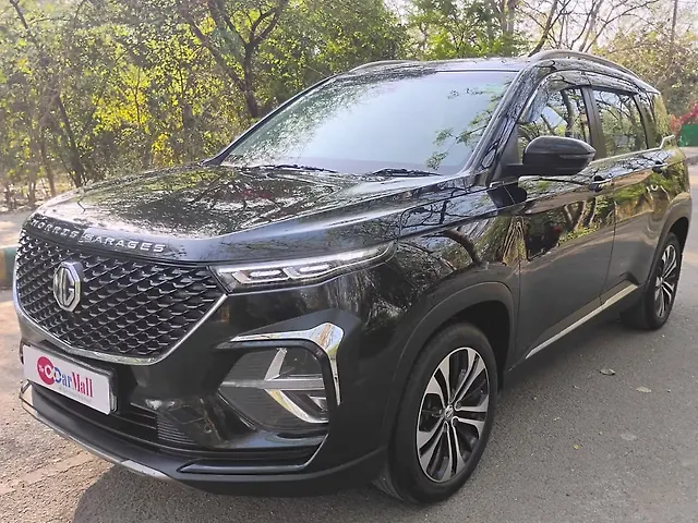 Used MG Hector Plus [2020-2023] Sharp 2.0 Diesel Turbo MT 6-STR Dual Tone in Agra