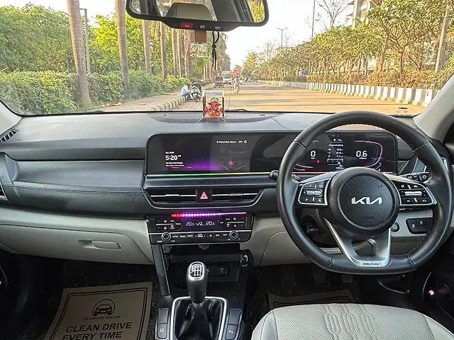Used Kia Old Generation Seltos 2024 HTX 1.5 Petrol MT [2024-2025] in Mumbai