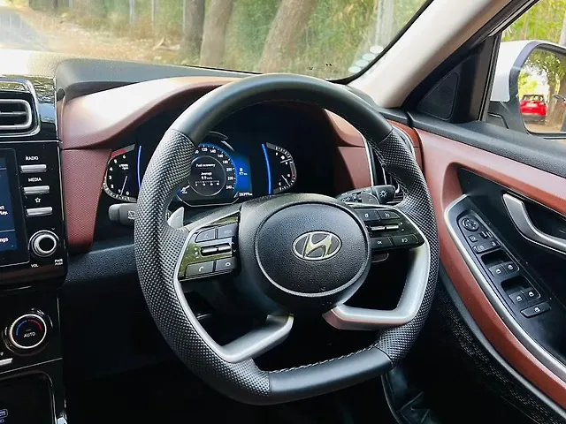 Used Hyundai Alcazar [2021-2023] Prestige (O) 7 STR 1.5 Diesel AT in Ahmedabad