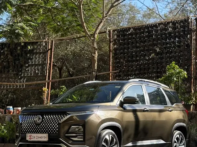 Used MG Hector Plus [2023-2025] Sharp Pro 1.5 Turbo Petrol CVT 6 STR in Mumbai