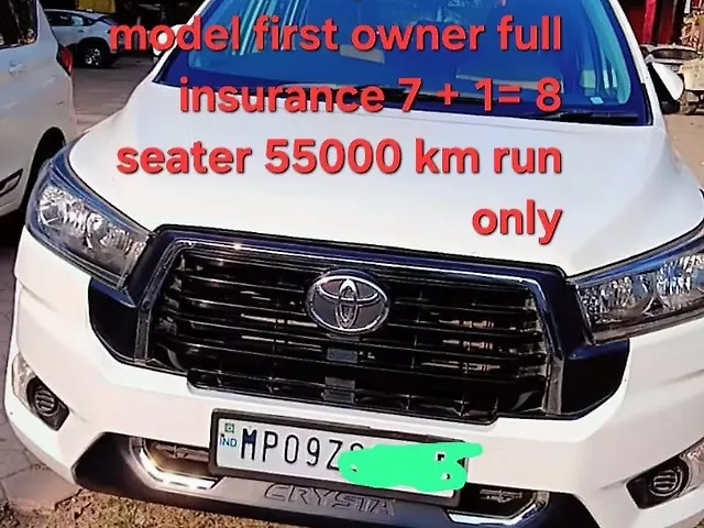 Used 2023 Toyota Innova Crysta in Indore