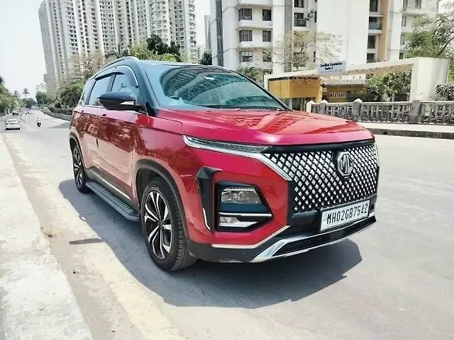 Used MG Hector Plus [2023-2025] Sharp Pro 1.5 Turbo Petrol CVT 7 STR in Mumbai