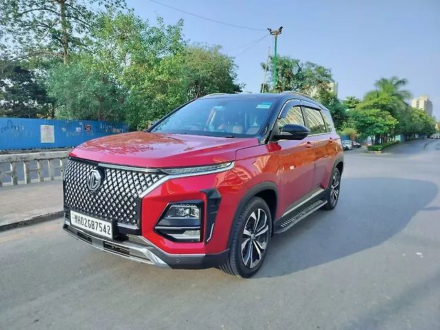 Used MG Hector Plus [2023-2025] Sharp Pro 1.5 Turbo Petrol CVT 7 STR in Mumbai