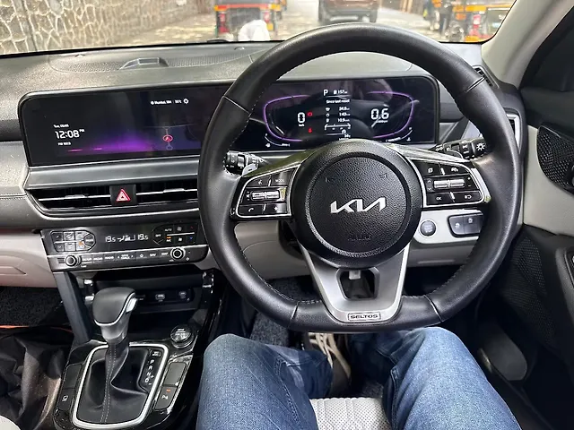 Used Kia Old Generation Seltos 2024 HTX 1.5 Petrol CVT [2024-2025] in Mumbai