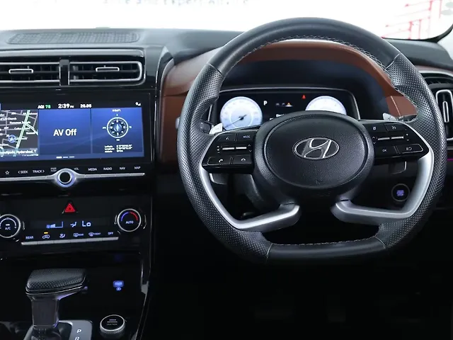 Used Hyundai Alcazar [2021-2023] Signature (O) 6 STR 1.5 Diesel AT in Hyderabad