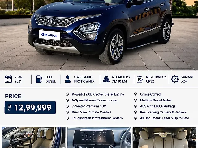 Used 2021 Tata Safari in Lucknow