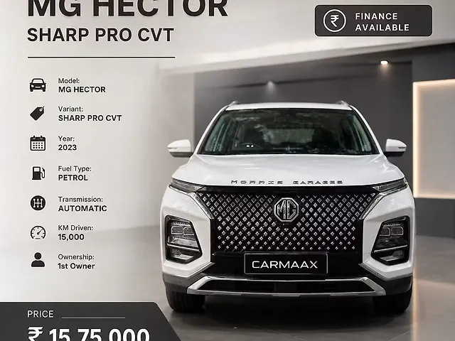 Used 2023 MG Hector in Delhi Used 2023 MG Hector in Delhi
