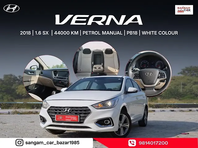 Used 2018 Hyundai Verna in Jalandhar
