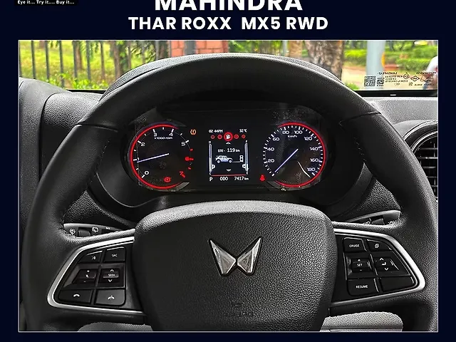 Used Mahindra Thar Roxx MX5 2WD Petrol 2.0L Turbo Automatic in Delhi