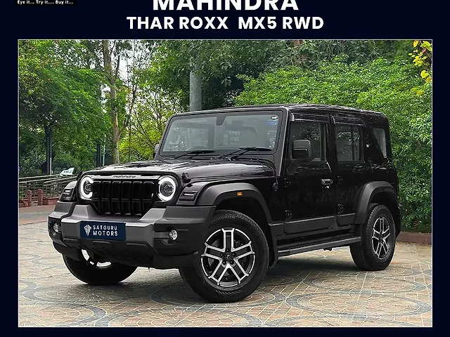 Used Mahindra Thar Roxx MX5 2WD Petrol 2.0L Turbo Automatic in Delhi