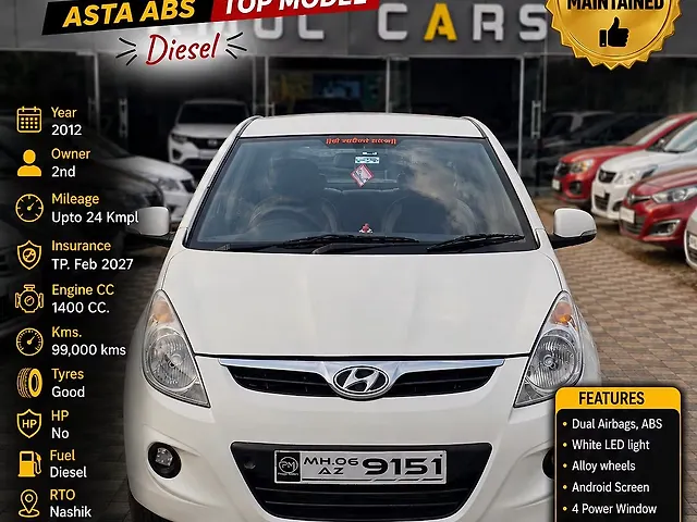 Used 2012 Hyundai i20 in Nashik Used 2012 Hyundai i20 in Nashik