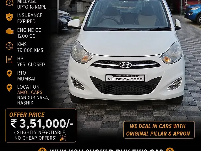 Used 2013 Hyundai i10 in Nashik Used 2013 Hyundai i10 in Nashik