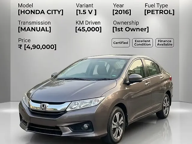 Used 2016 Honda City in Delhi Used 2016 Honda City in Delhi