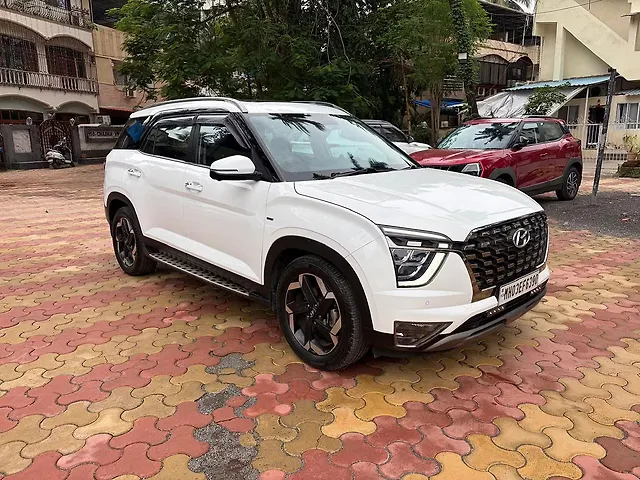 Used Hyundai Alcazar [2023-2024] Signature (O) 7 Seater 1.5 Diesel AT in Mumbai