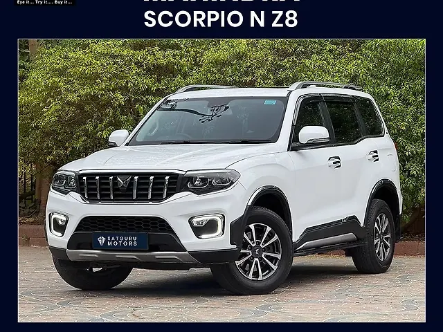 Used Mahindra Scorpio N Z8 Petrol AT 7 STR in Delhi Used Mahindra Scorpio N Z8 Petrol AT 7 STR in Delhi
