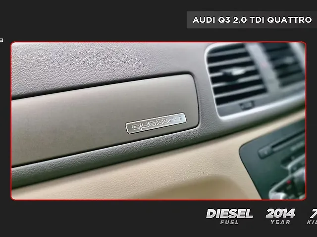 Used Audi Q3 [2012-2015] 2.0 TDI Base Grade in Chennai