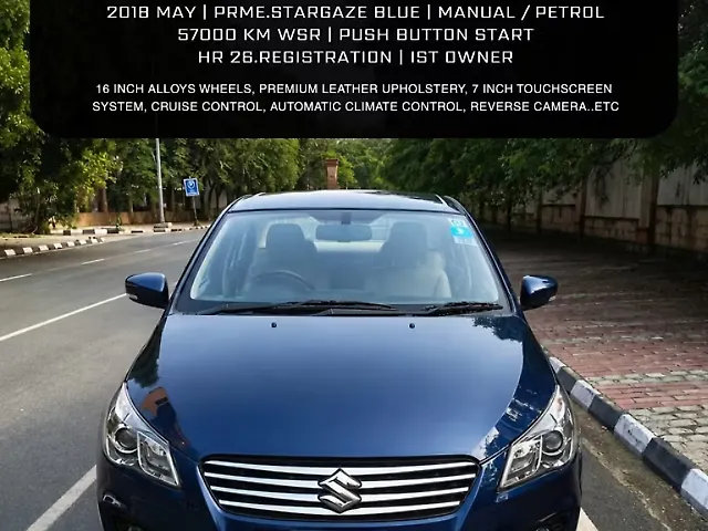 Used 2018 Maruti Suzuki Ciaz in Delhi Used 2018 Maruti Suzuki Ciaz in Delhi