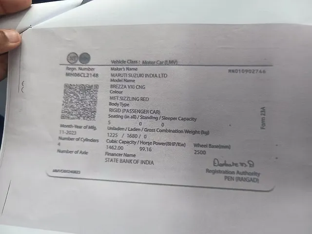 Used Maruti Suzuki Brezza [2022-2026] VXi S-CNG [2023-2025] in Mumbai