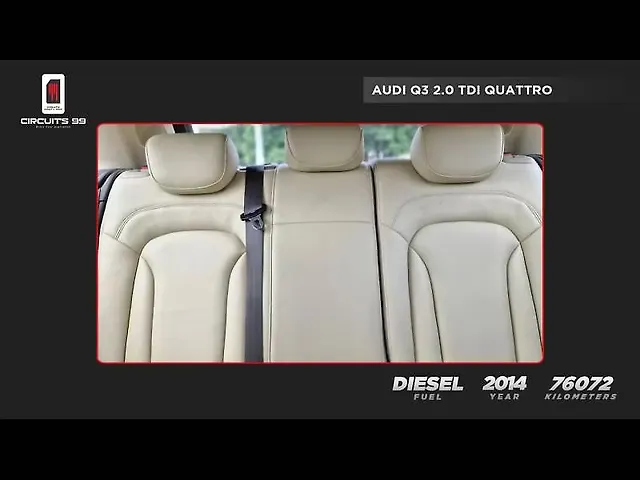 Used Audi Q3 [2012-2015] 2.0 TDI Base Grade in Chennai