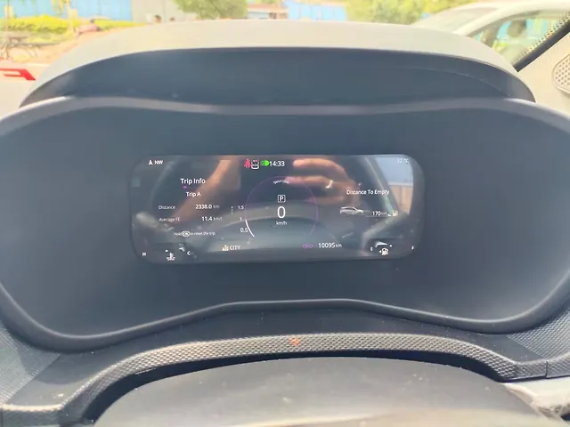 Used Tata Nexon Fearless Plus (S) Purple 1.2 Petrol 7DCA Dual Tone [2023-2025] in Hyderabad